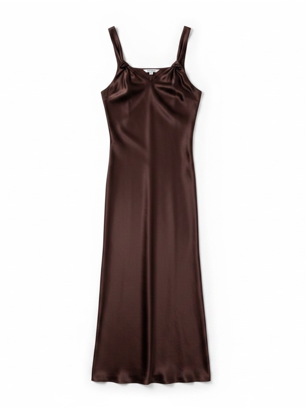 NIC+ZOE Redwood Satin Midi Slip Dress Size Medium $168 Retail NWT - Picture 3 of 10